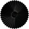Ekena Millwork Shakuras Ceiling Medallion (For Canopies up to 5 3/4"), Hand-Painted Black Pearl, 33 7/8"OD x 2"P CM34SHBPS - alternate 1